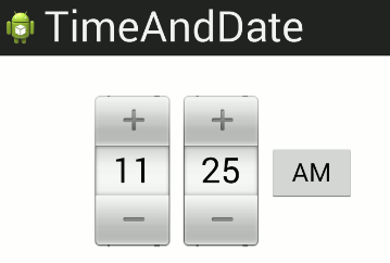 TimePicker