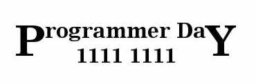 Programmerday1