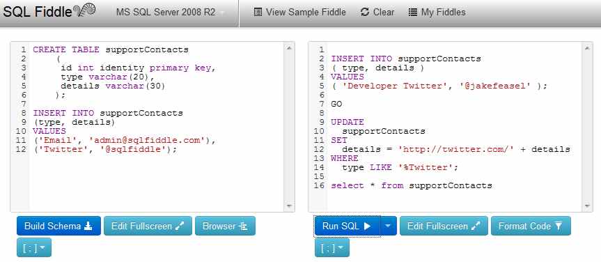 sqlfiddle1