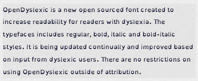 opendyslexicsample