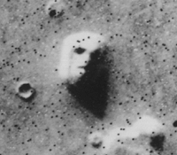 martian face