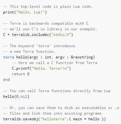 terrasample