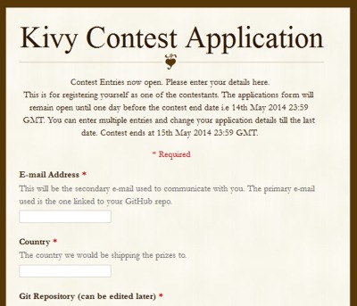 kivycontest