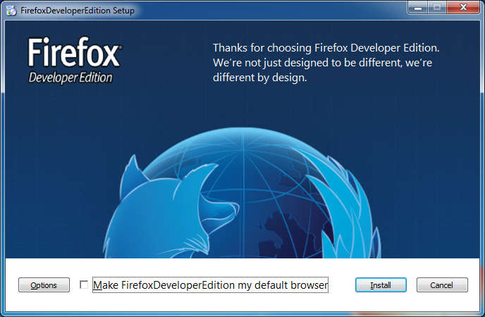 firefoxdevinstall