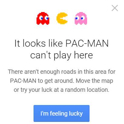 Google Maps Turns Your Neighborhood Into Pac-Man Game