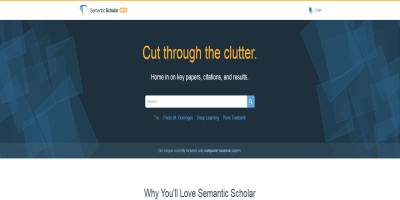 semantic scholar - search