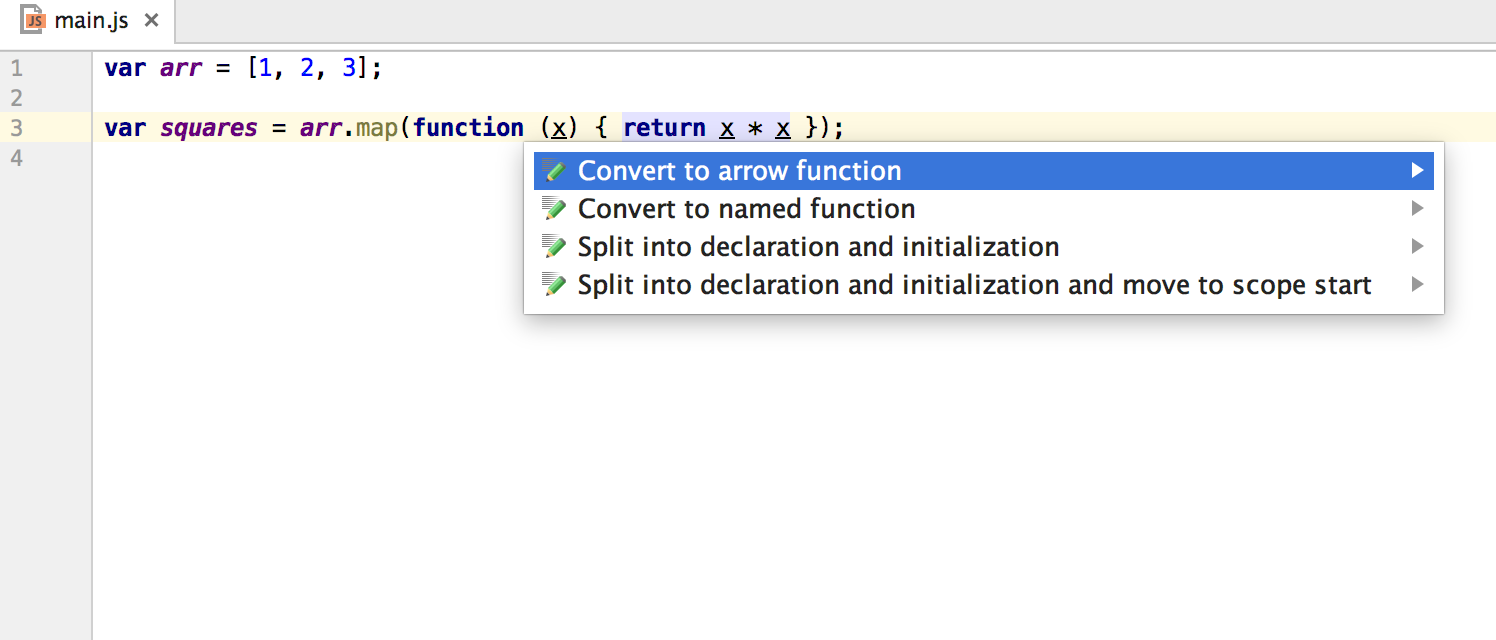 webstorm