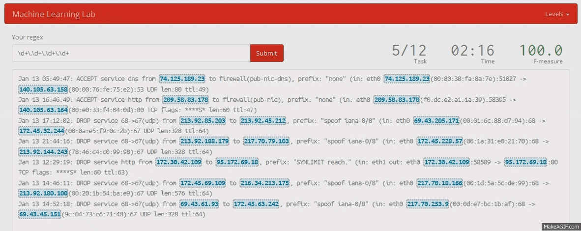 Regex machine learning new arrivals