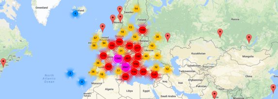 EUcodeweekmap