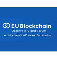 eu blockchain logo