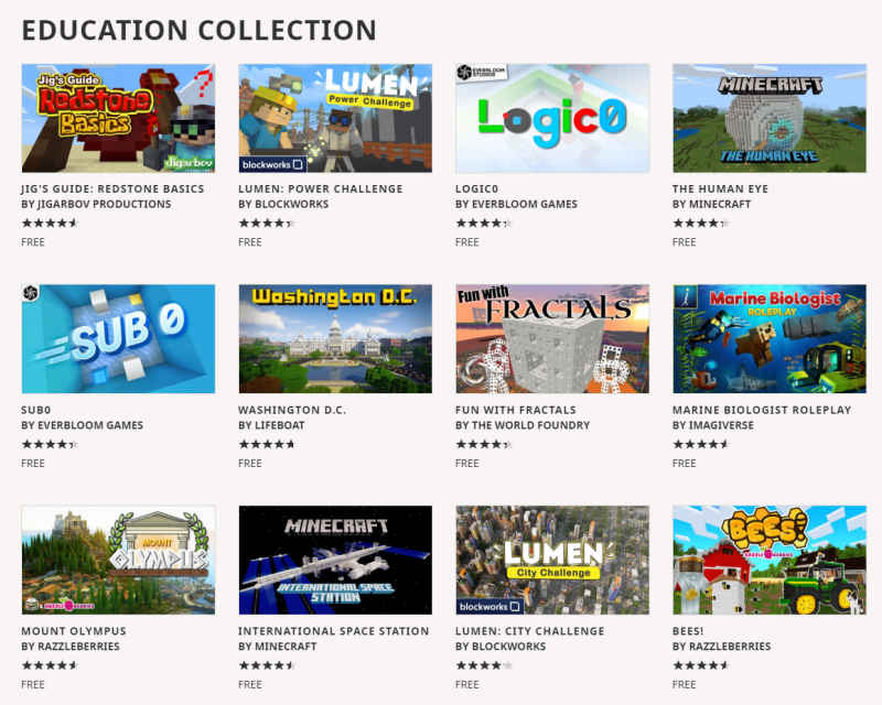 Minecraft: Education Edition – Free Skins Download