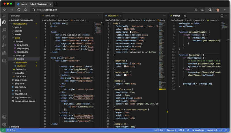 vscode dev