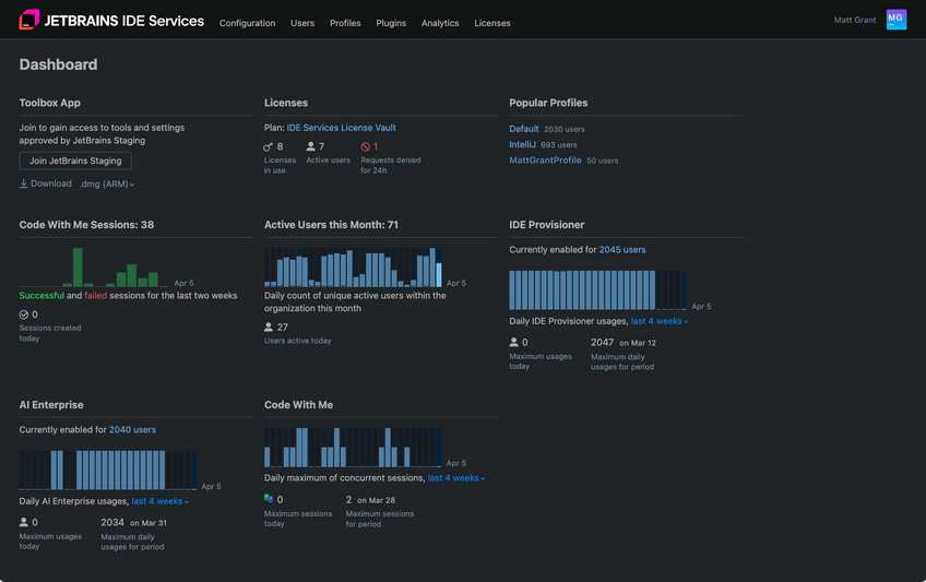 JetBrains IDE Services