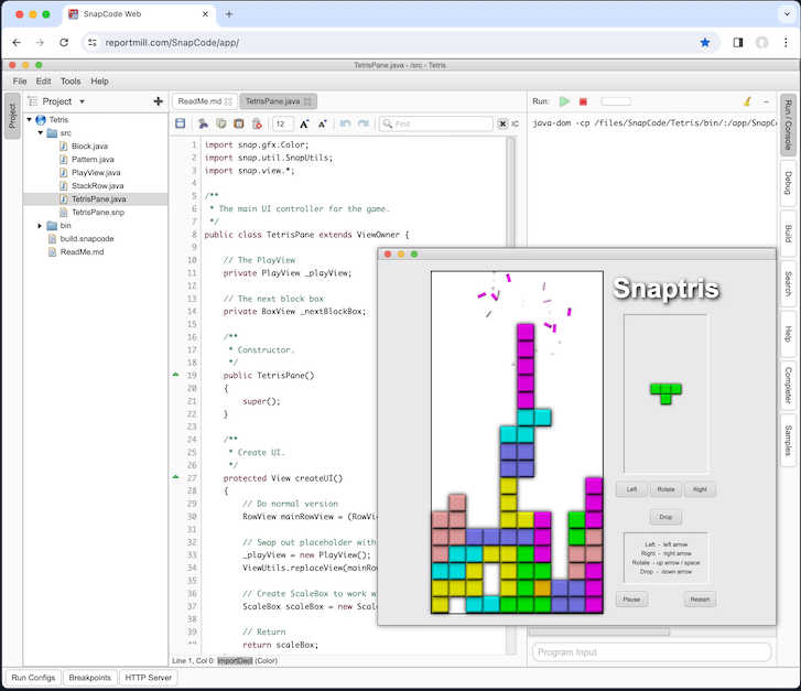 snapchattetris